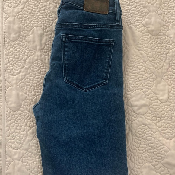 Jcrew Ten Inch Highrise Toothpick Jeans - Picture 6 of 8